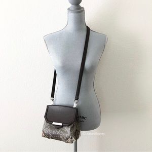 Alexander Wang Marion Prisma Leather Crossbody Clutch Bag